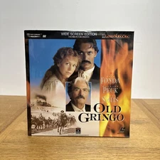 Old Gringo NEW SEALED Widescreen Laserdisc LD Gregory Peck Jane Fonda