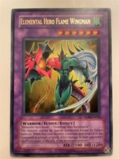 YuGiOh Elemental Hero Flame Wingman TLM-EN035 Ultra Rare A MINT/NEAR MINT @