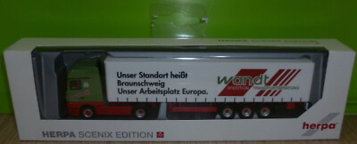 1:87 Herpa Wandt 461610 MB Actros Sattelzug Scenix Edition m. Lichtfunktion