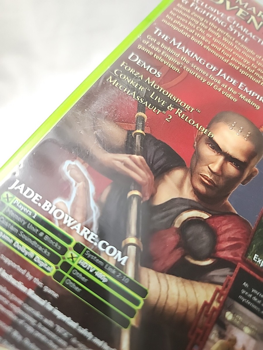 Jade Empire Limited Edition Microsoft Xbox 2005 Bioware Corp