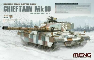 Meng Model TS-051 1/35 British Main Battle Tank Chieftain MK.10