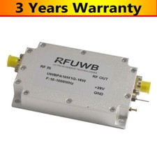 RFUWB UWBPA10M1G-16W 10-1000MHz Broadband RF Power Amplifier 16W UWB RF Power Am