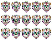 5 Sets Harrows Quadro Standard Dart Flights - Ships w/ Tracking - Death Skull