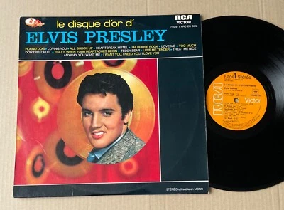 Le disque d'or d' Elvis PRESLEY - FRENCH LP RCA 740.517 (1971) VG+/EX - Photo 1/2