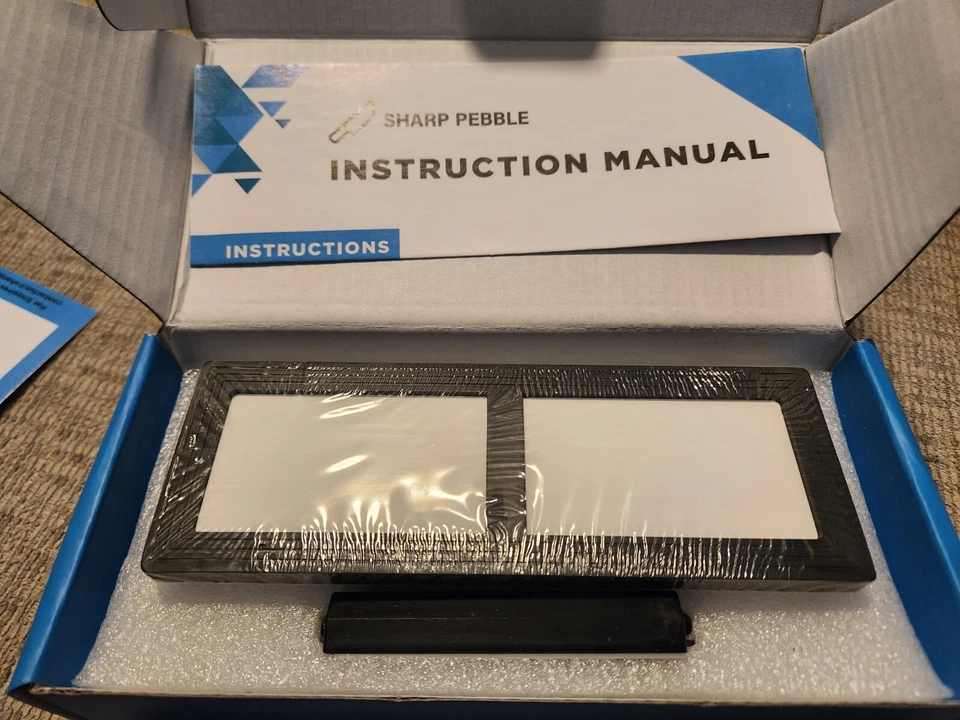 NEW Sharp Pebble 1000/6000 Grit Premium Whetstone Knife Sharpening Stone - Image 4 of 4