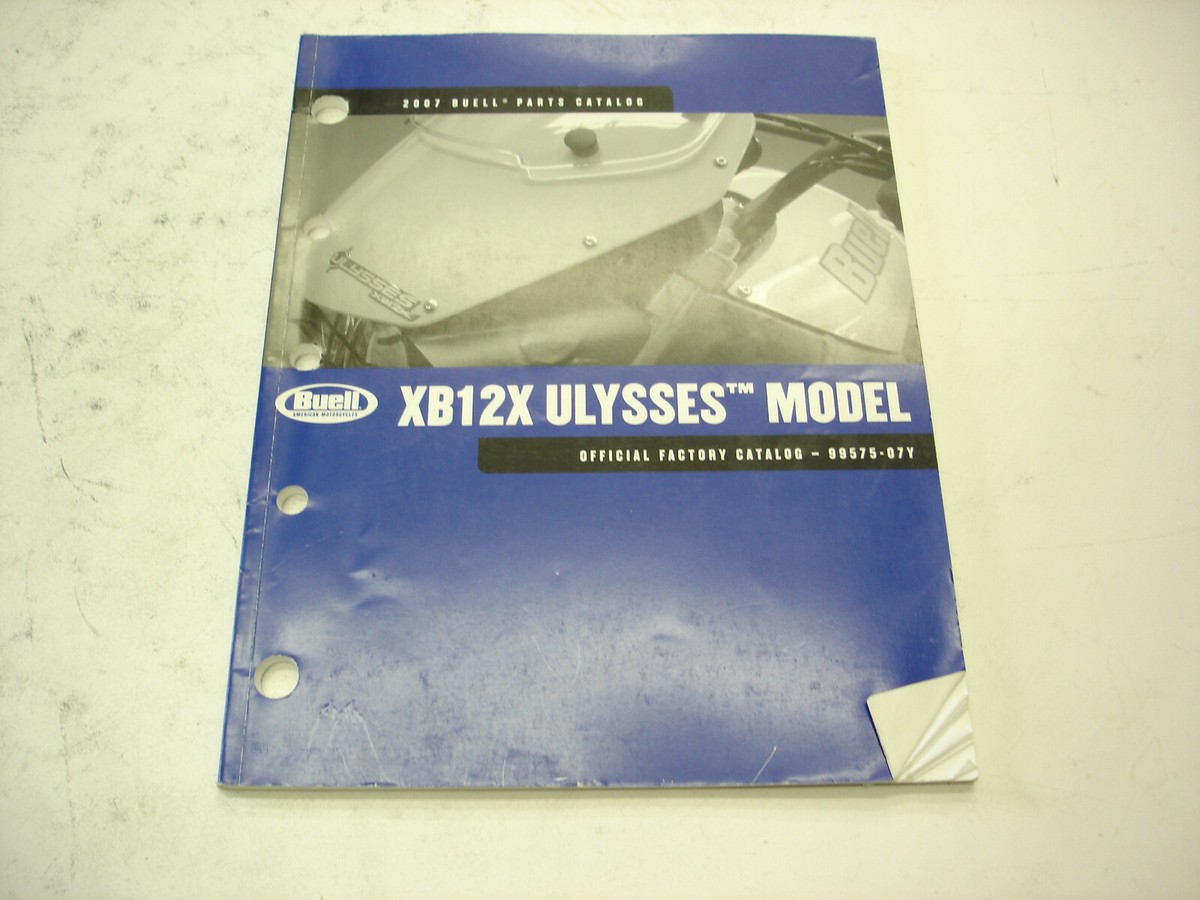 HARLEY DAVIDSON 2007 Buell XB12X Ulysses Model Catalog
