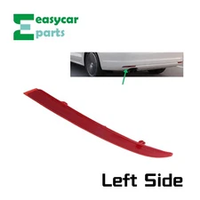Driver Side New Rear Bumper Reflector Left for 2011-2014 Volkswagen Jetta Sedan