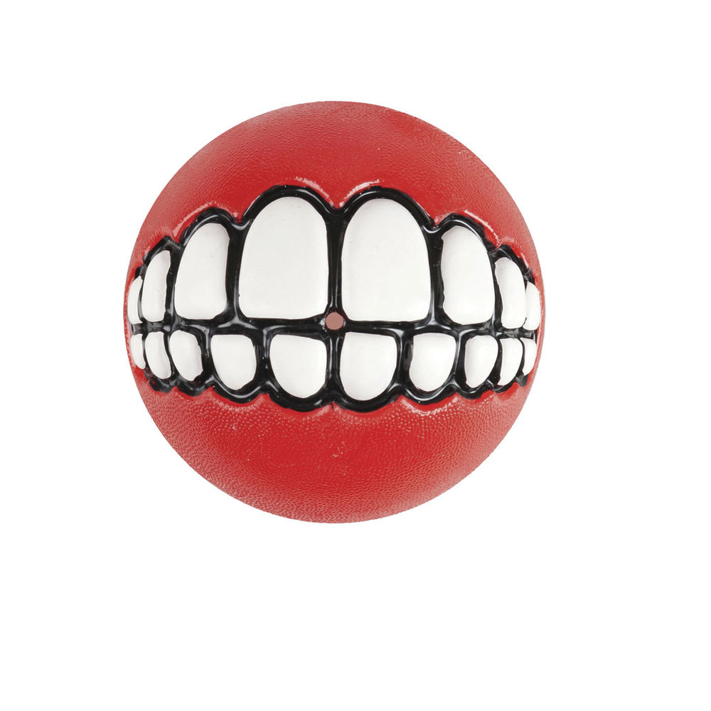 Rogz Dog Ball with Teeth Small 2in Ideal Gift Chewing Treats Playtime