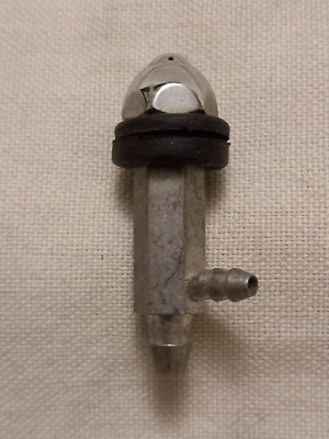 Bouton STOP En Aluminium Pour Pompe Lave-glace Voiture Ancienne - Neuf - Pièce Classique