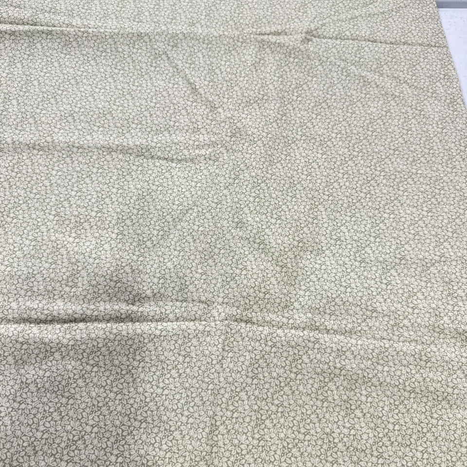 tela muelles vintage verde pequeñas flores algodón 45x106 2,9 yardas Foto 4 de 4