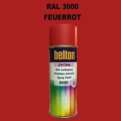 Belton Kwasny RAL 3000 Feuerrot Spraydose 400ml glänzend Farbspray Autolack