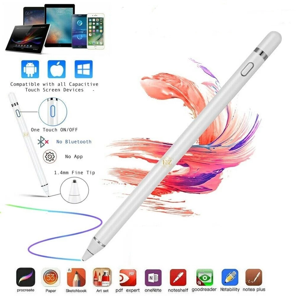 1st Generation Pencil Generic Stylus Pen For Apple iPad iPhone and Phones Tablet - Image 2 of 4