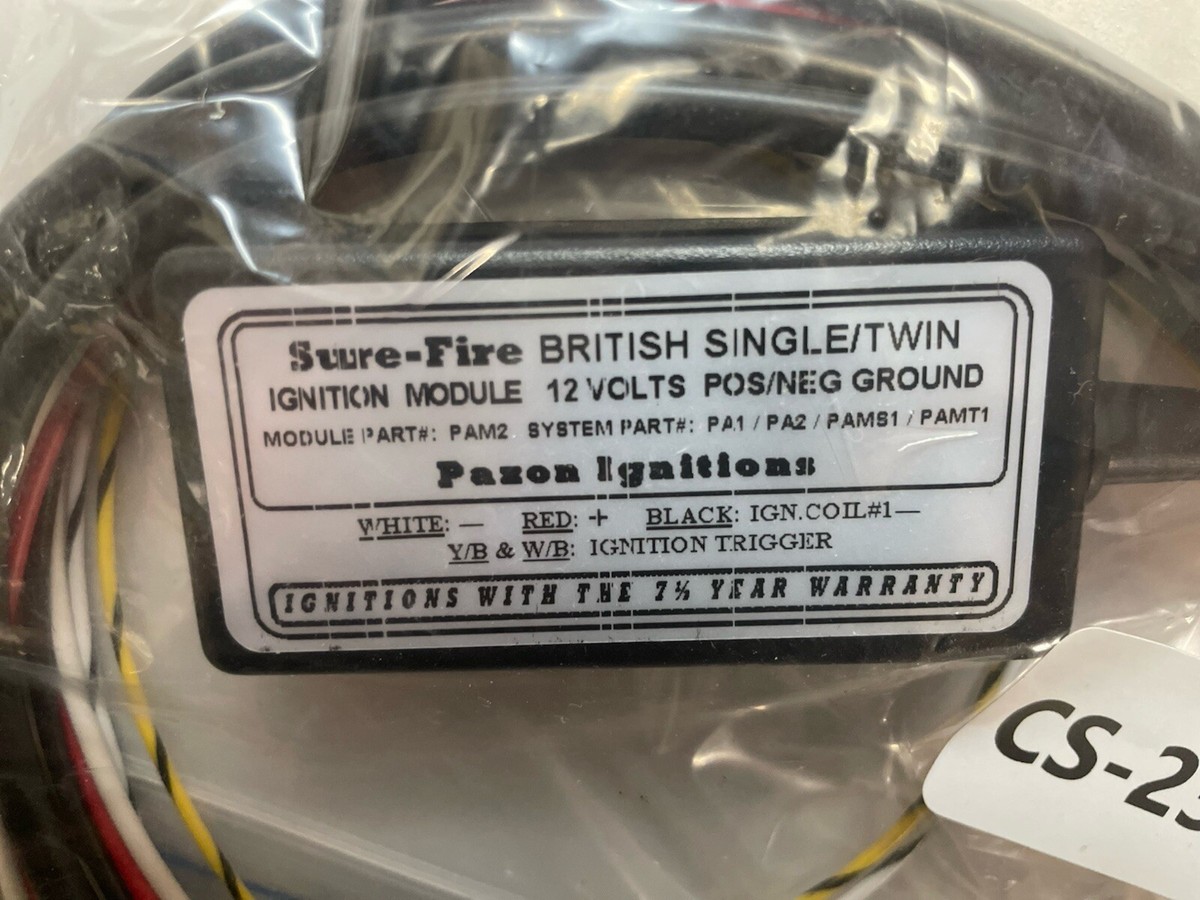 Triumph Motorcycle PAZON Replacement Brain Unit Twins 1963-83 T120
