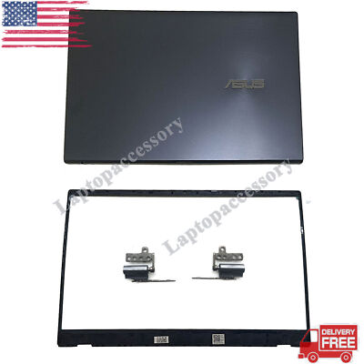 For Asus Zenbook 14 Q408UG UX425U UX425E Top Back Cover+ Bezel Hinges Dark Green