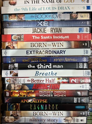 Selection: YOU PICK / CHOOSE DVD/BluRay $4 each +Shipping