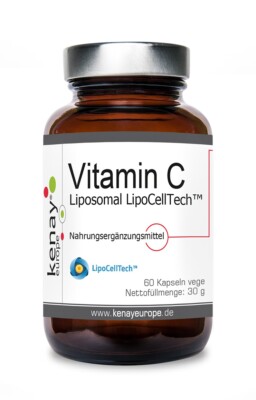 Vitamin C Liposomal LipoCellTech  60 Kapseln vegan   Nahrungsergänzungsmittel