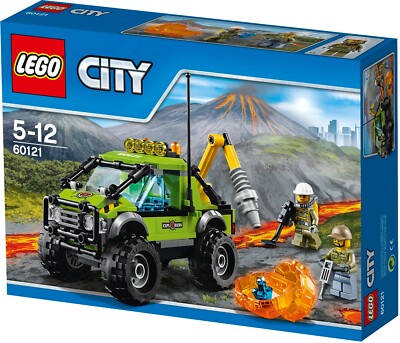 Lego City - Vulkan-Forschungstruck - Set 60121 - Neuware - OVP