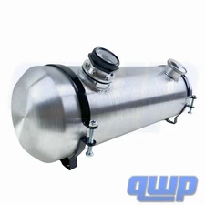 Round Gas Tank 1/4 NPT 5 Gallon 8x24 Fuel Tank With Gauge For T-Bucket /Go kart