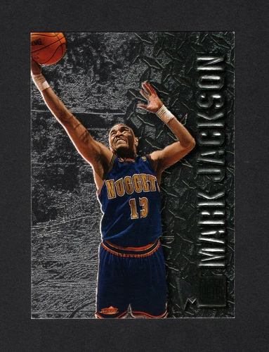 1996-97 NBA Fleer Metal PRECIOUS METALS Parallel Mark Jackson #166 Pacers Nugget