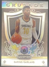 DARIUS GARLAND RC 2019-20 PANINI PRIZM CRUSADE SILVER PRIZM # 23 Cavaliers