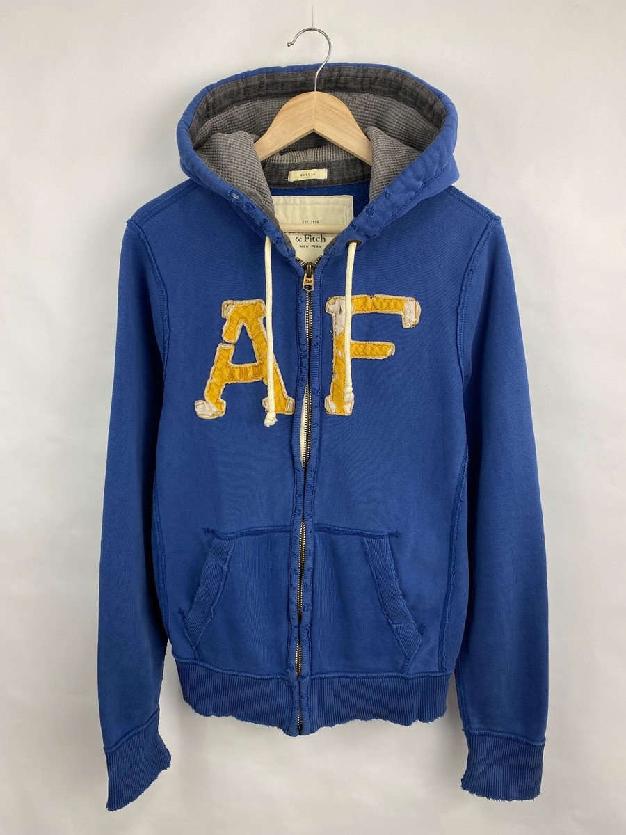 Y2K Abercrombie Fitch Thrashed Hoodie Opium Style Rare Retro size