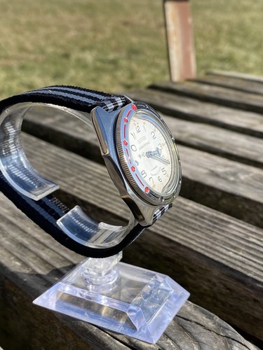 Vintage Soviet Watch Vostok Amphibia Antimagnetic Made In USSR Mechanical 1980s - Picture 13 of 19
