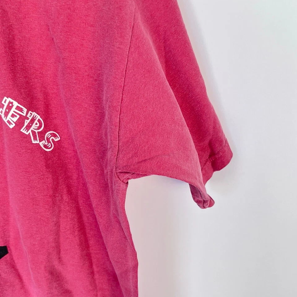 Camiseta De Colección 00S District Threads Para Hombre Talla M Rosa Aps Wranglers Preencogida Foto 3 de 4