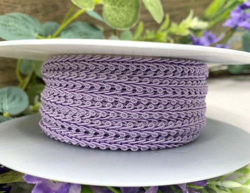 6mm scrolled gimp braid trim narrow upholstery trim doll house sewing light thin - Picture 67 of 77