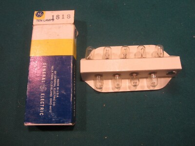 GE 1818 miniature bulbs 9 pcs | eBay