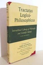 Ludwig Wittgenstein, Ted Honderich / Tractatus Logico-Philosophicus 1969