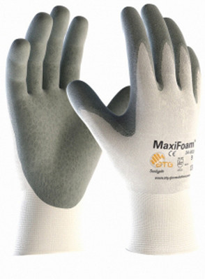 ''MaxiFoam'' Nylon-Strickhandschuhe, Montage, handflächenbeschichtet, ab 3,40 Euro