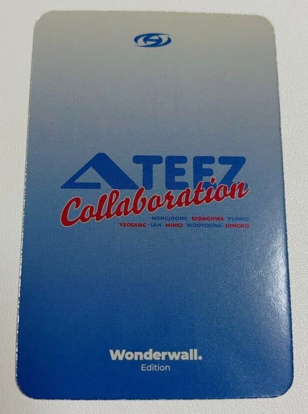 ATEEZ Wonderwall fromm トレカ 4カット ジョンホ ATEEZ YUNHO WONDERWALL EDITION E ver. fromm Official