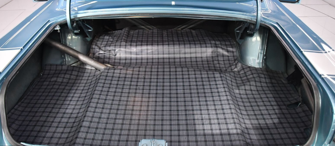 1967-1969 Dodge Dart Swinger GT GTS Custom 270 Vinyl Trunk Mat