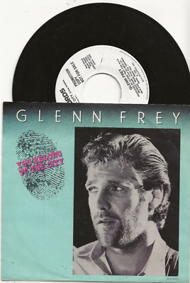 GLENN FREY YOU BELONG TO THE CITY 2 VERSIONS WHITE LABEL USA PROMO SINGLE