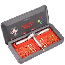 FO-9229 Ratchet Screwdriver Assortment Set of 30 Phillips U-Hex Hand Tools