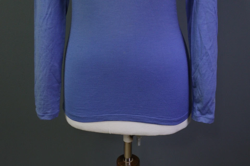 Icebreaker Bodyfit 200 Ligero 1/4 Cremallera Lana Merino Top Capa Base Talla S Foto 3 de 4