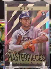 2022 Bowmans Best Jeremy Pena Bowman Masterpieces Rookie RC #BM-11 Astros AC 1U