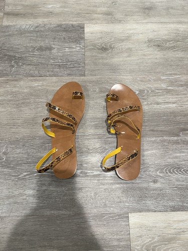 yellow sandals | eBay