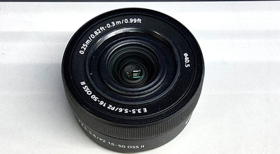 USED SONY E 3.5- 5.6/PZ 16-50 OSS II LENS