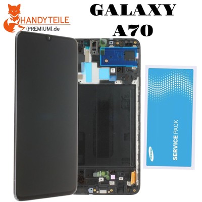 Original Samsung Galaxy A70 A705F Touchscreen Amoled Display Schwarz GH82-19747A