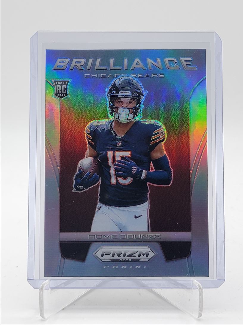ROME ODUNZE 2024 PANINI PRIZM DECA BRILLIANCE ROOKIE SILVER RC Q0398