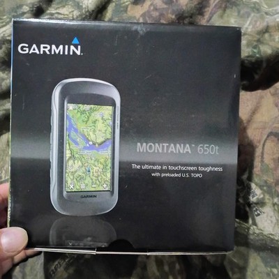 Garmin Montana 680t Handheld GPS TOPO US Touchscreen 8MP Camera Waterproof