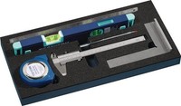 Tecwerk Werkzeugmodul 6-Tlg.1/3-Modul Messwerkzeugsatz BestüCkt Werkzeugmodul