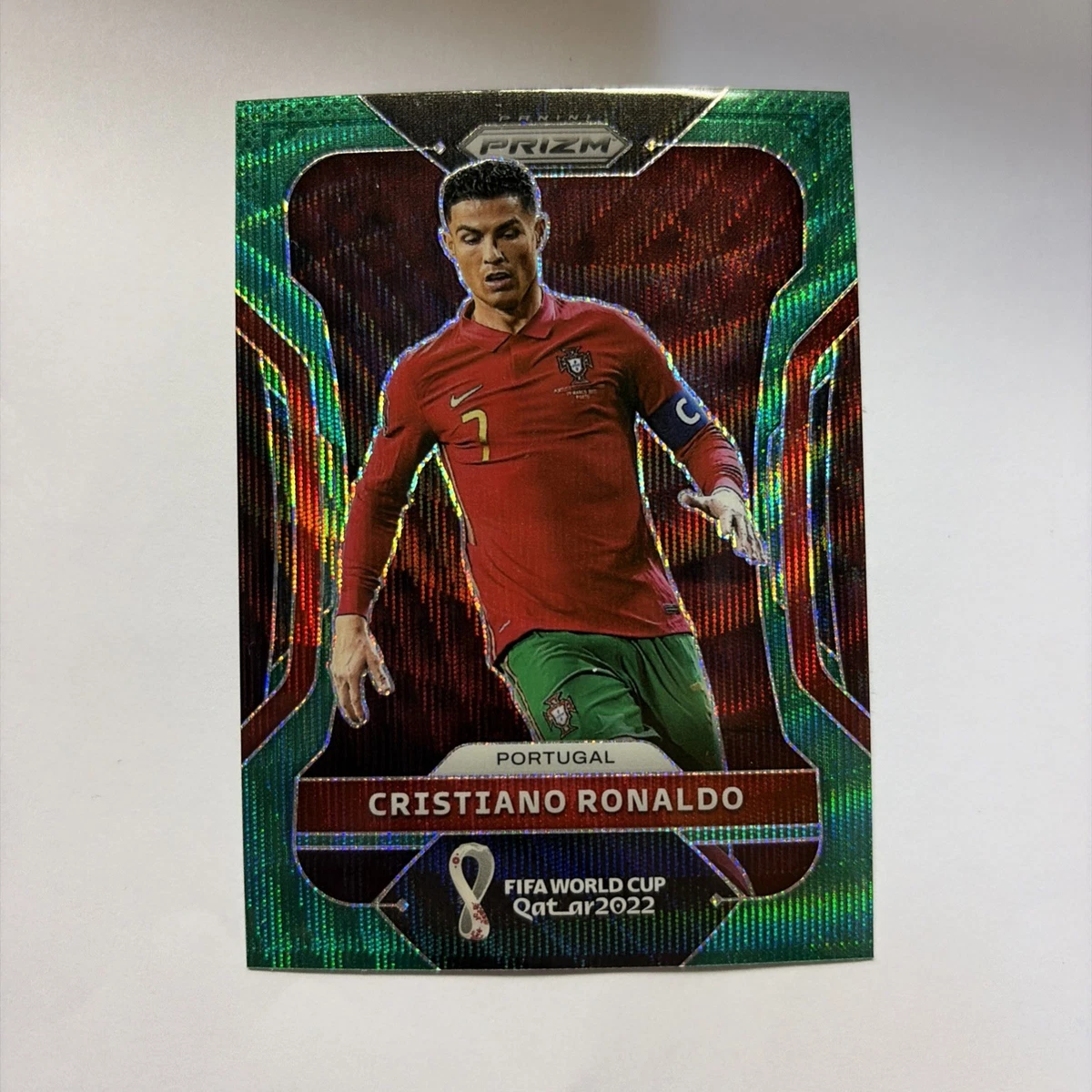 2022 Panini Prizm World Cup Qatar Cristiano Ronaldo #175 for sale