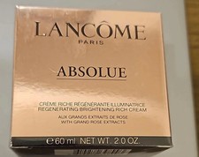 Lancome Absolue Revitalizing Brightening Rich Cream 2 oz Cream.60 ml
