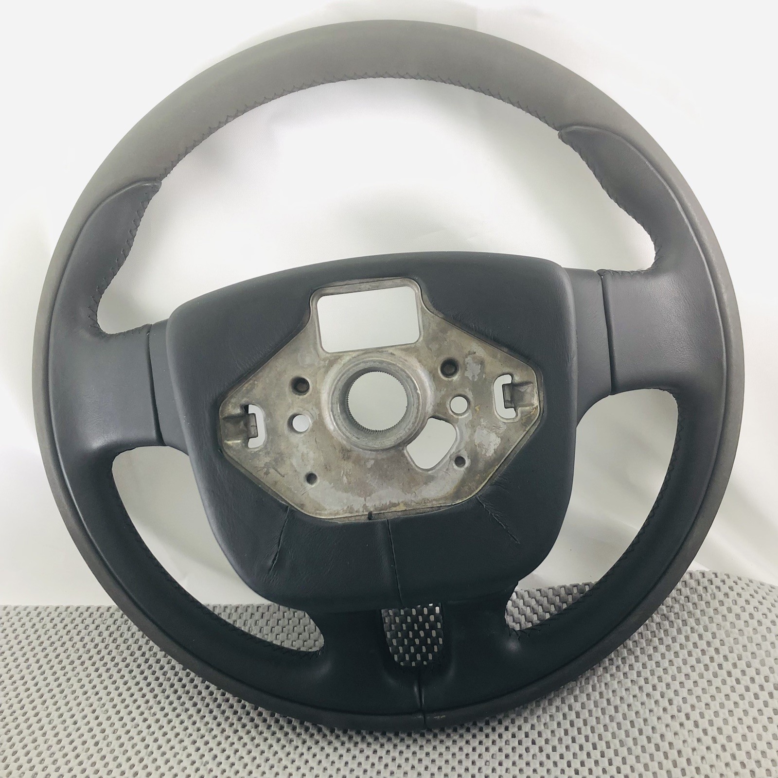 Bentley Continental 03-12 Black Leather Wrapped Steering Wheel Year: 09