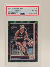 2025 Panini Donruss WNBA - Celeste Taylor #78 Green Laser