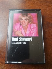 ROD STEWART GREATEST HITS CASSETTE TAPE TESTED WORKING