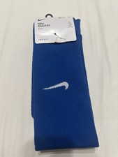 Nike Matchfit Soccer Knee-High Dri-Fit Blue Socks Size L Regular 92 Polyester