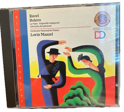 Ravel Bolero Valde Rapsodie Maazel CD